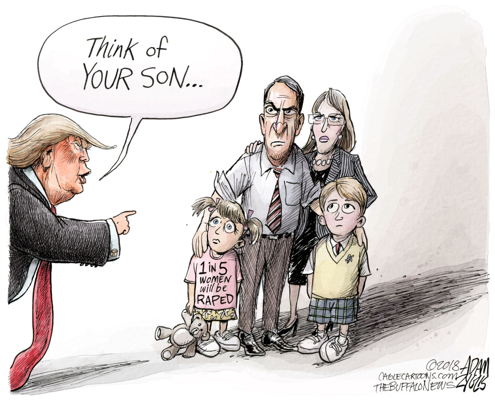 Kavanaugh confirmation cartoon